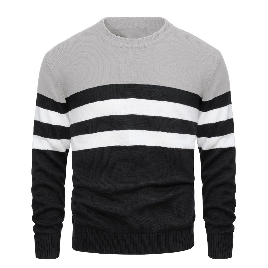 Mens crew neck sweaters is a wardrobe essential that transcends seasonal trends, offering both comfort and style.