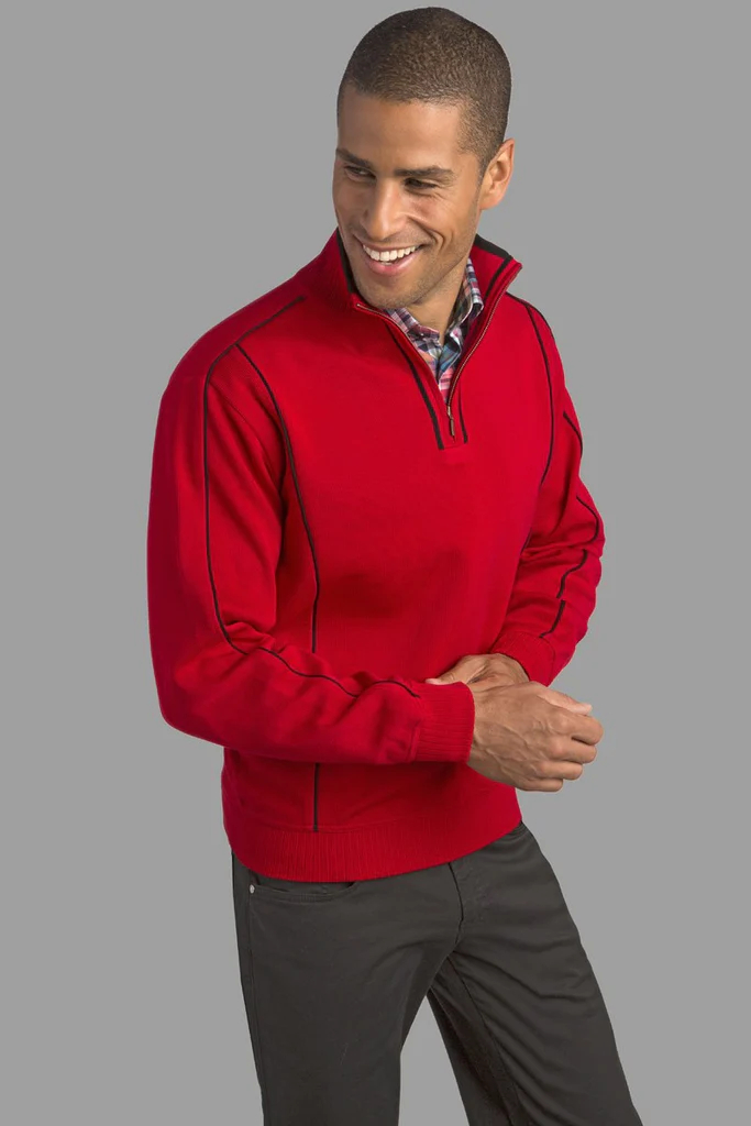 Red sweater, styling a red sweater for men can add a bold and vibrant touch to your outfit. Red is a versatile color that can make a statement while remaining classic and timeless.