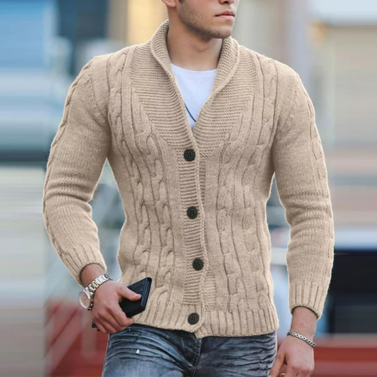 Mens wool cardigan sweaters – Why Men Love It插图4