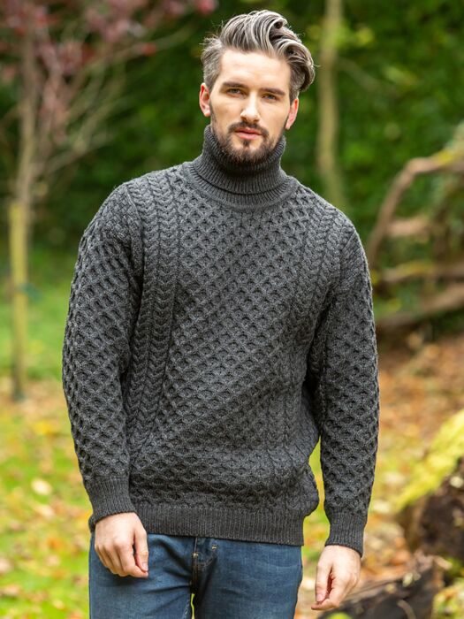 Mens turtleneck sweaters, a classic wardrobe staple, offers versatility and sophistication to any ensemble.