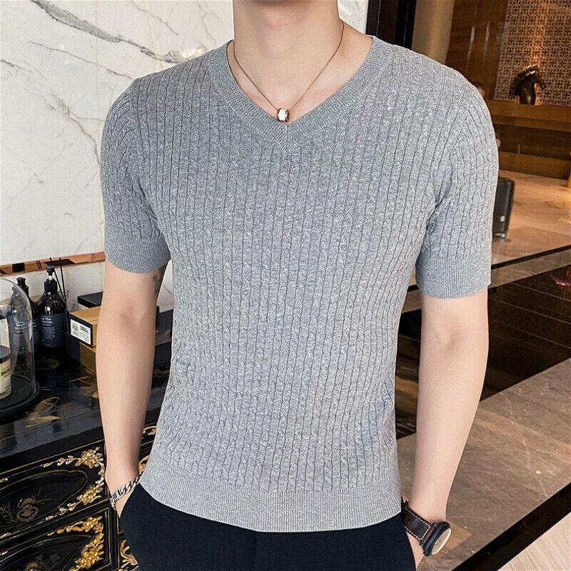 Short sleeve sweaters, a versatile addition to any wardrobe, can elevate casual attire or offer a touch of sophistication to more formal looks.