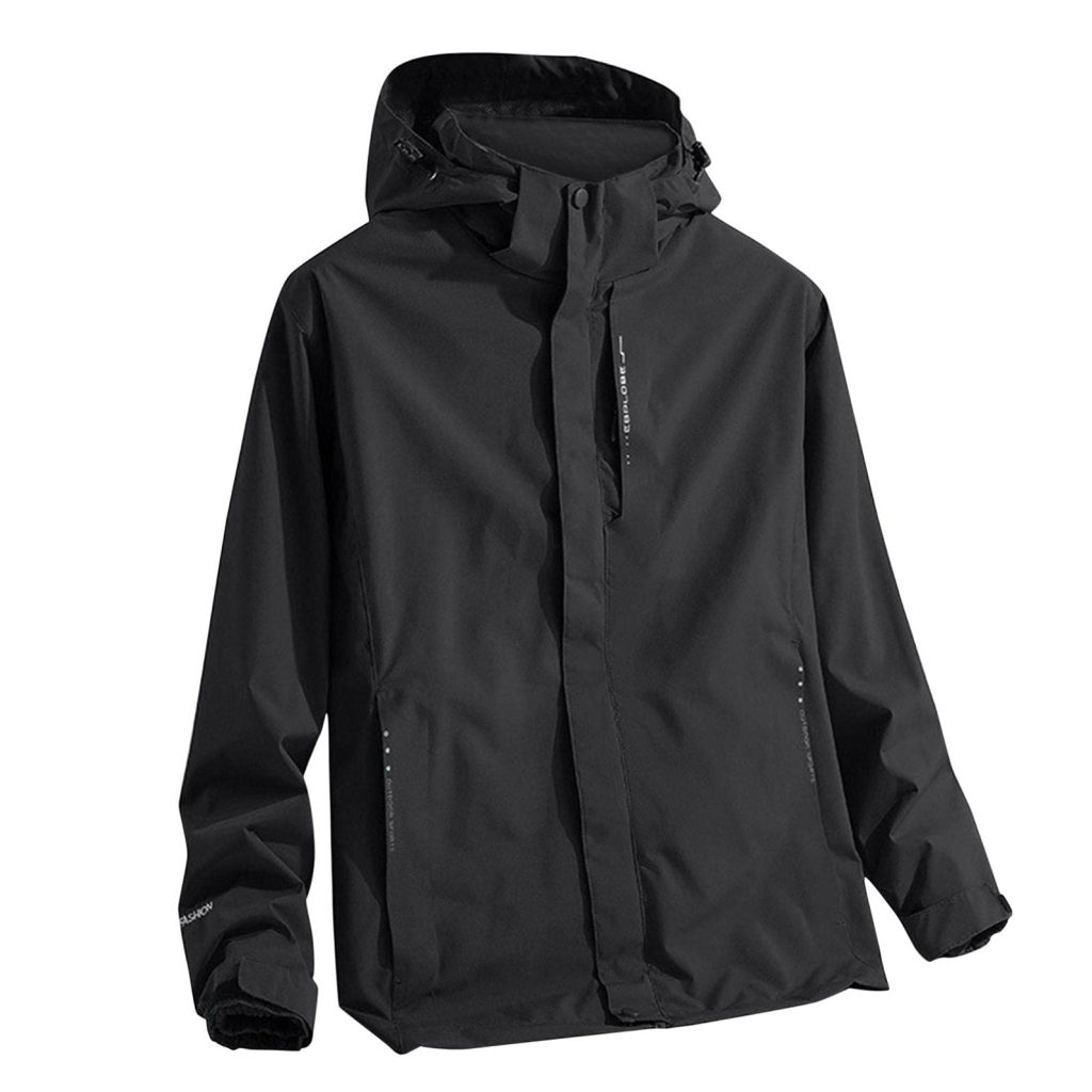 Men’s rain jacket with hood – essential for travel插图2