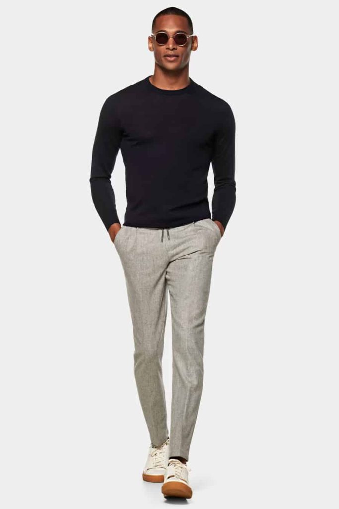 Grey pants outfit men are a versatile and essential item in any man's wardrobe, offering countless possibilities for