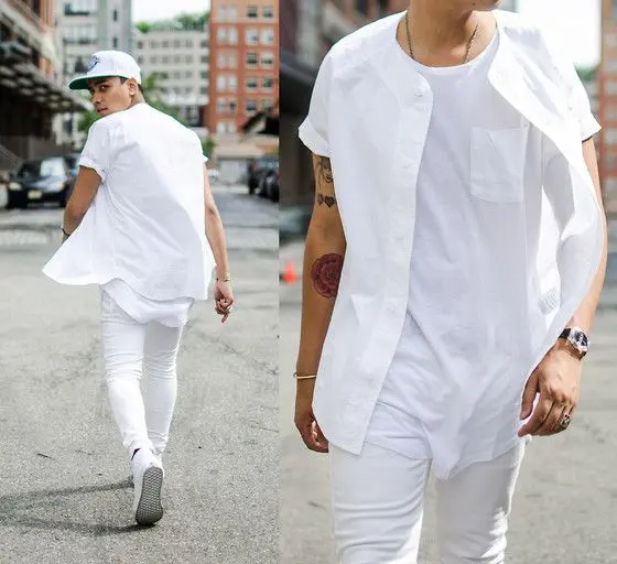 White pants outfit men – A must-have for the stylish man插图1