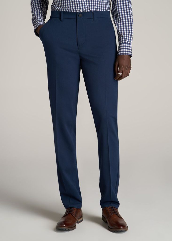 Finding the right pair of pants for tall men can be a challenge for tall men who require longer inseams and a proper fit.