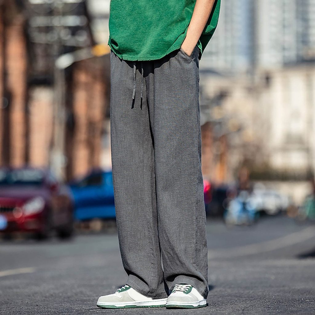 How to wear wide leg pants casual?