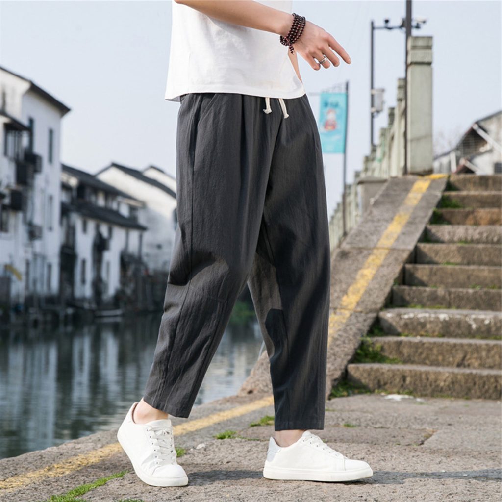 Cotton pants for men