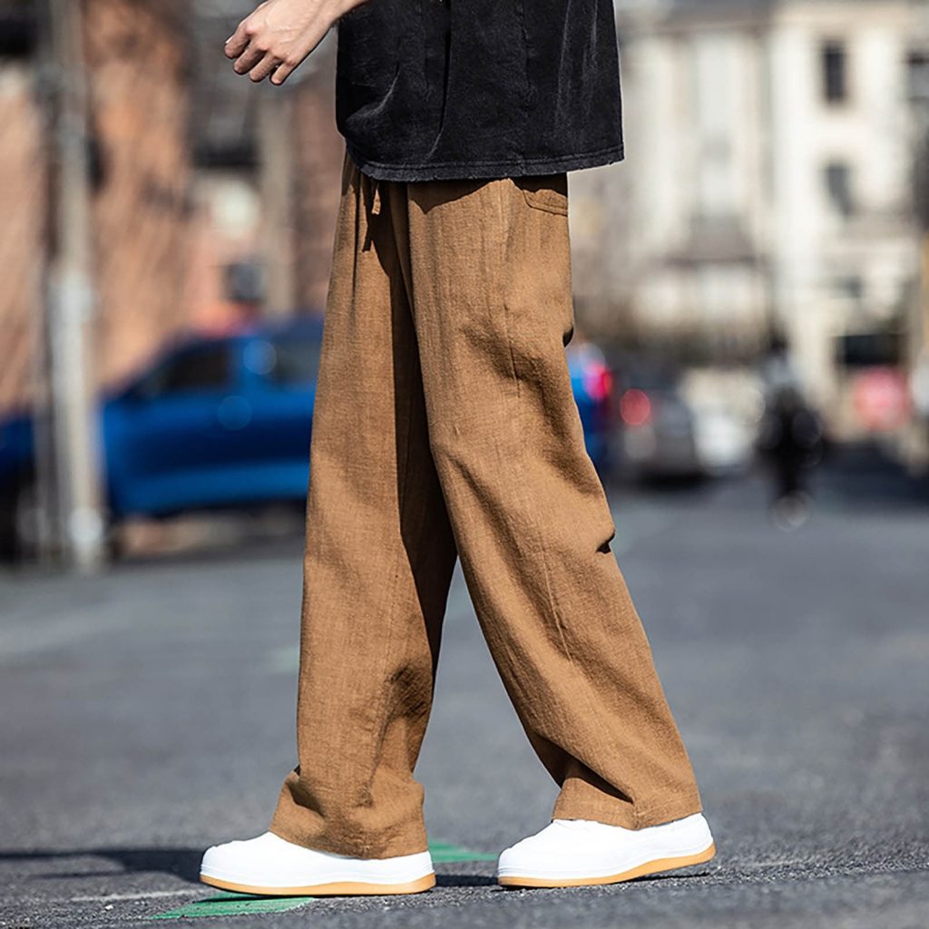 How to wear wide leg pants casual?