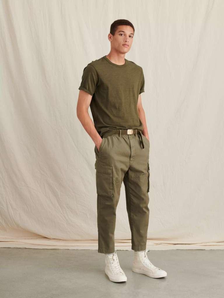 Casual cargo pants outfit