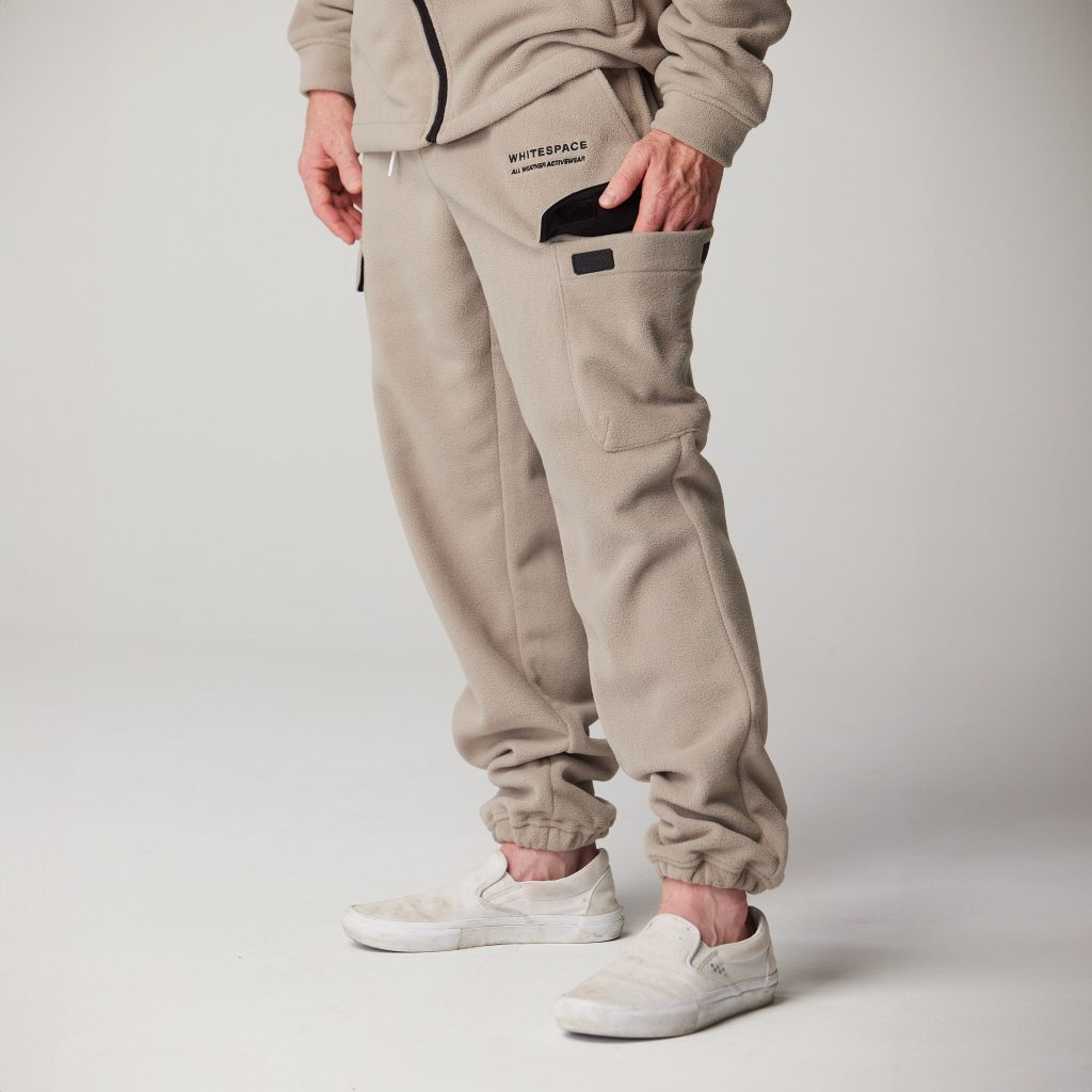 fleece cargo pants