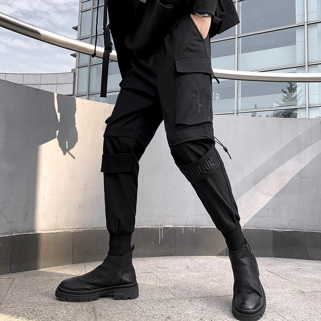 black cargo pants outfits