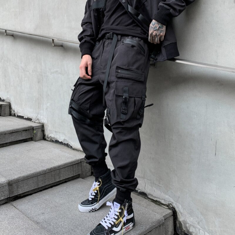 black cargo pants outfits