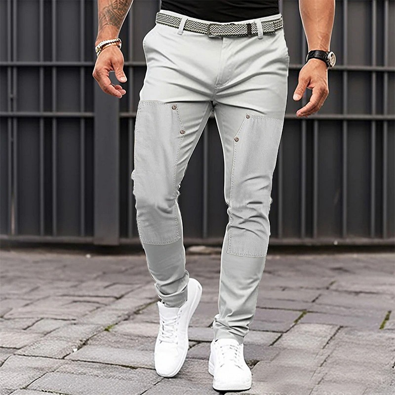 grey cargo pants outfit