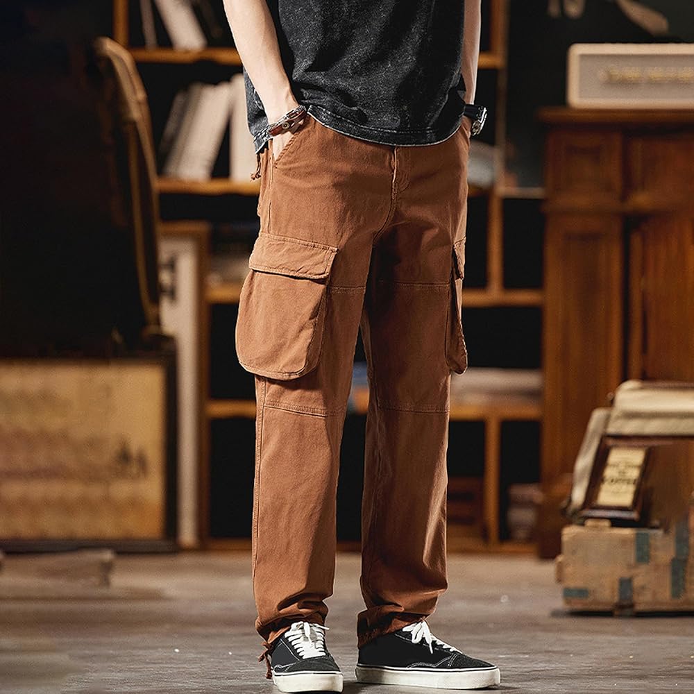 brown cargo pants