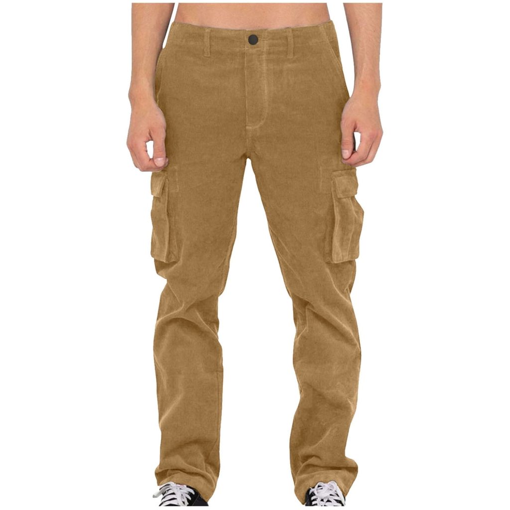 mens corduroy cargo pants