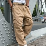 brown cargo pants