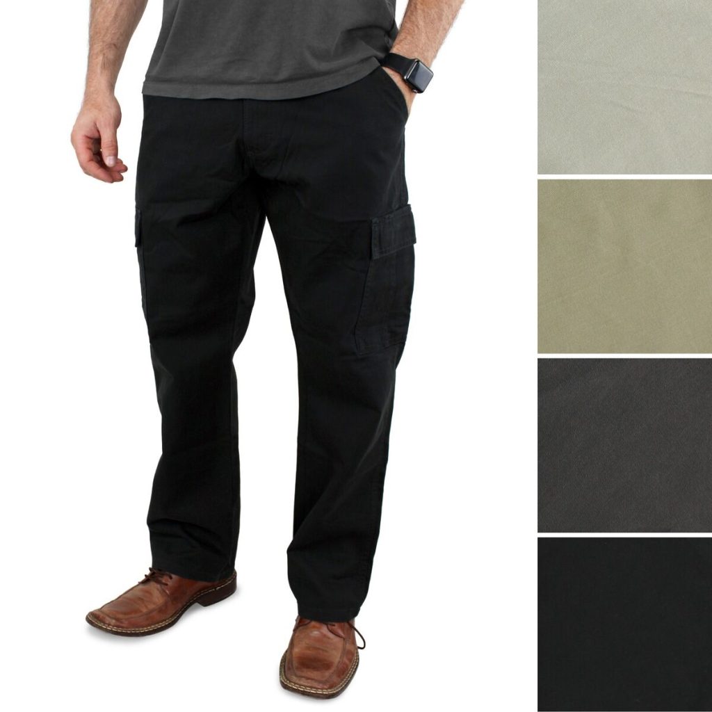 Wrangler cargo pants for men