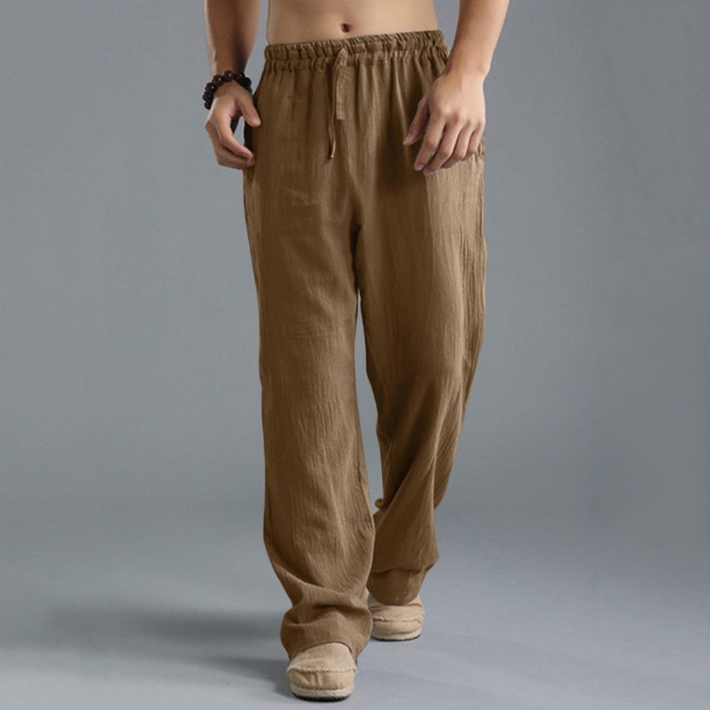 Brown pants men