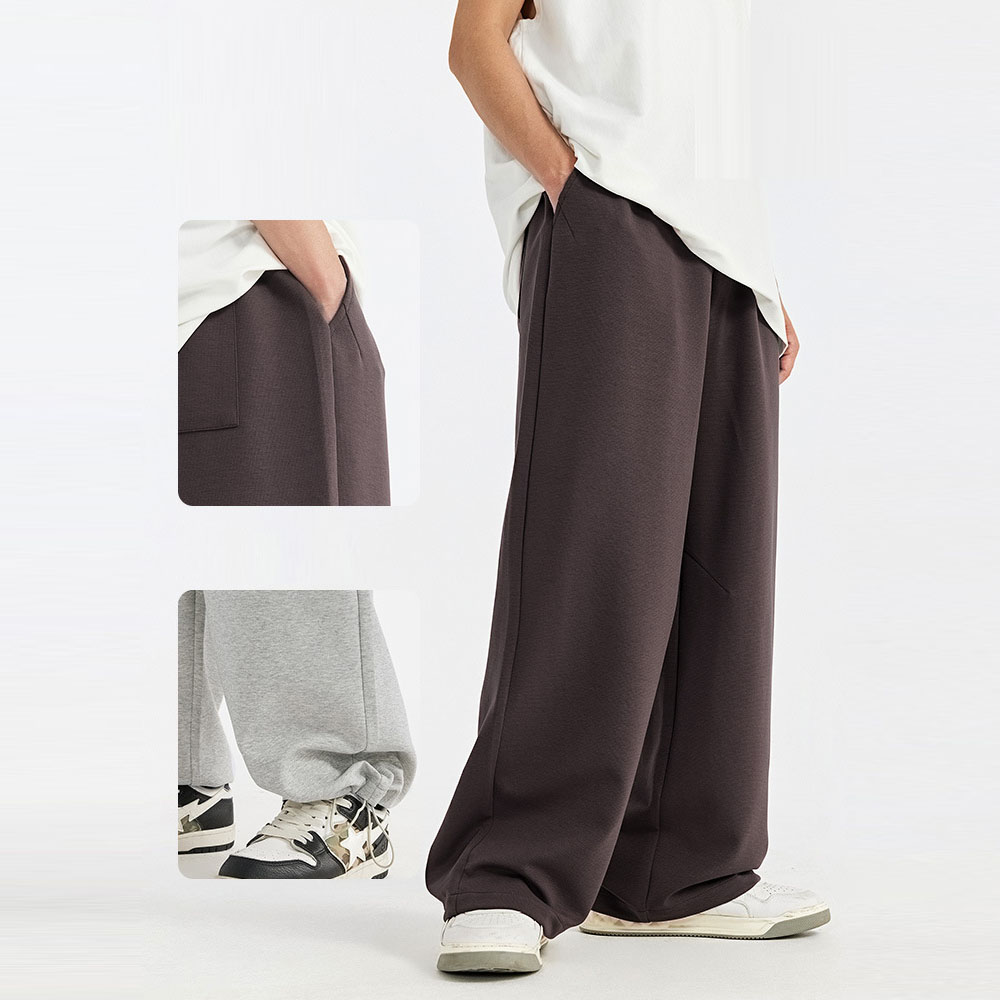 Wide leg pants men