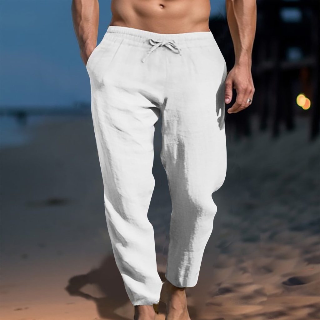 Linen pants men