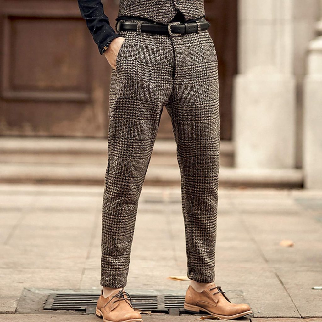 Wool pants men