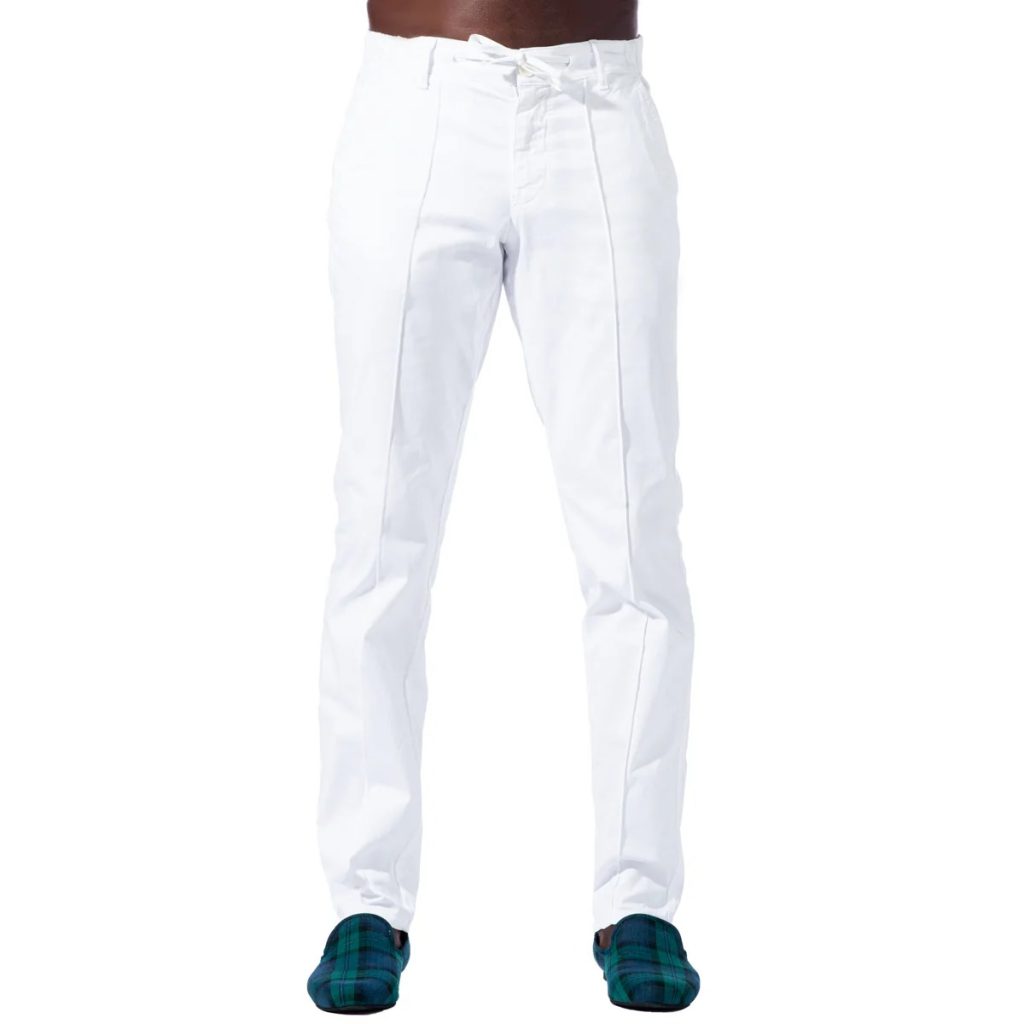 Men white pants