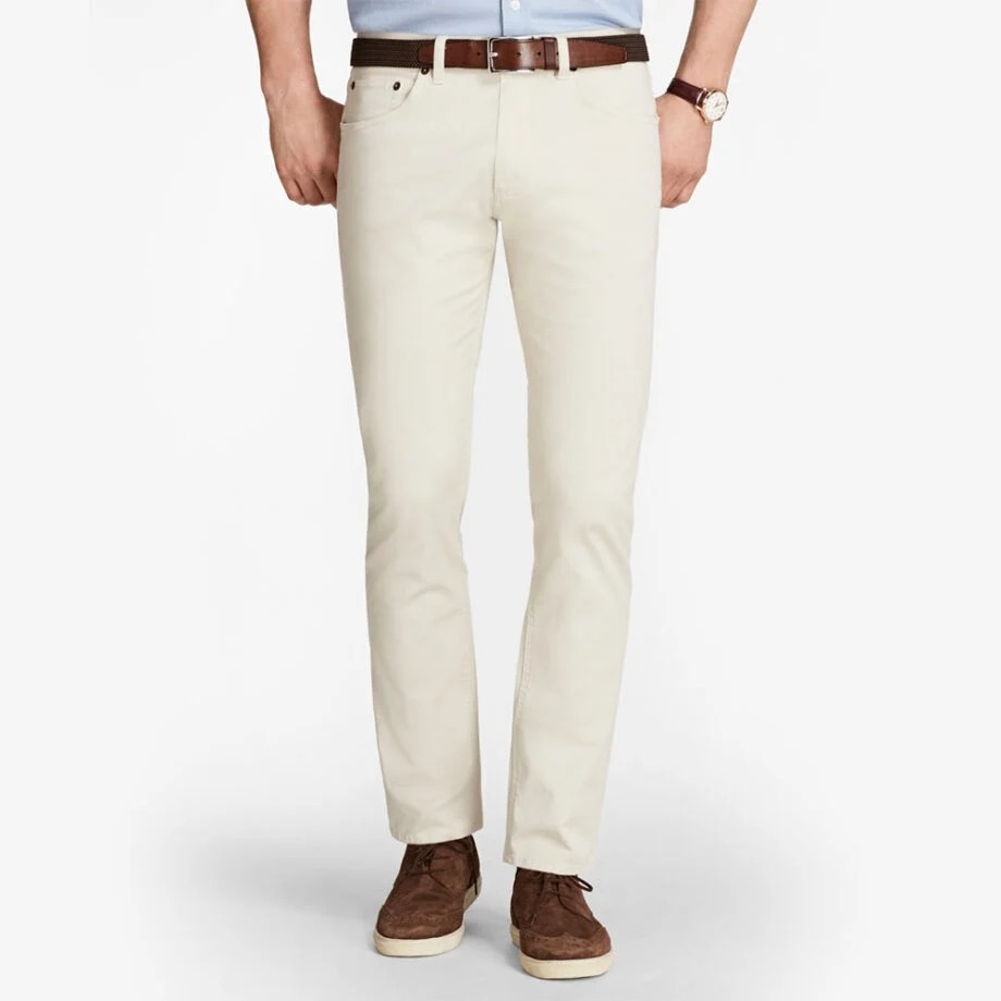 Men white pants