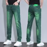 Green pants men