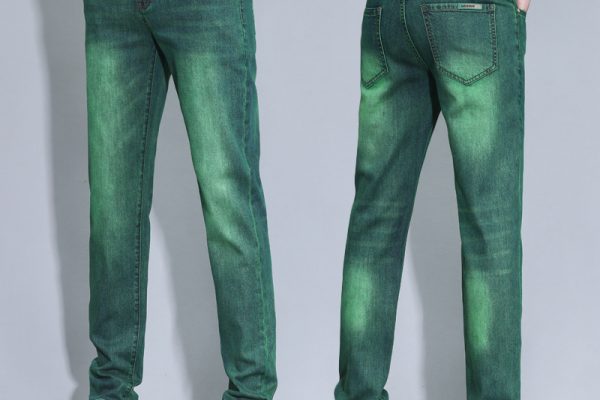 Green pants men