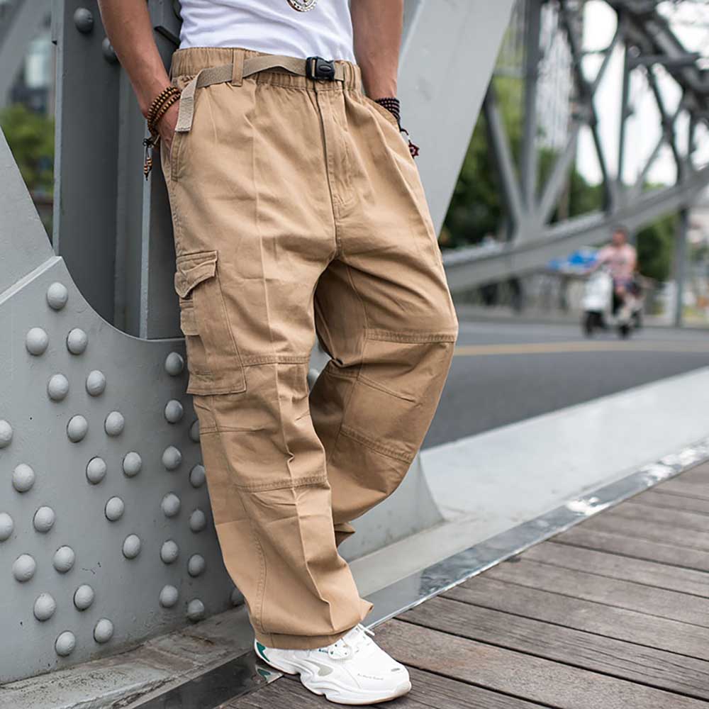 Baggy cargo pants men