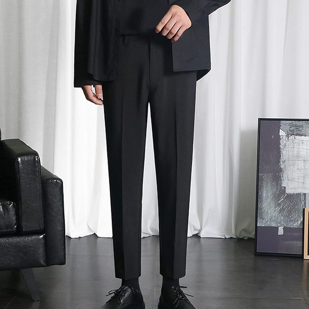 black suit pants