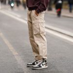 khaki cargo pants