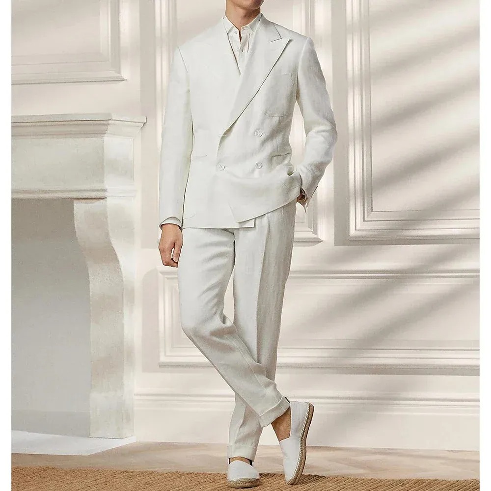 white pants suit