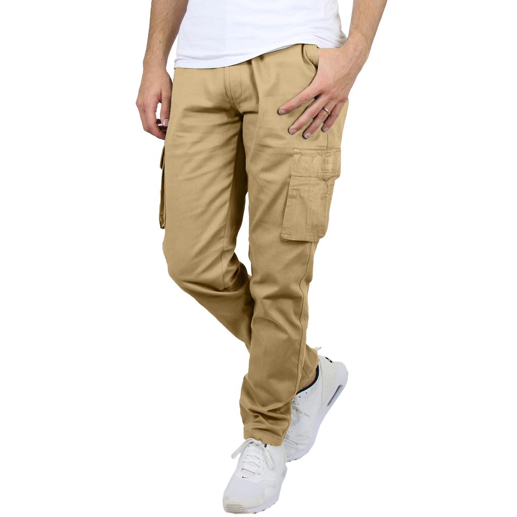 men's slim fit cargo pants