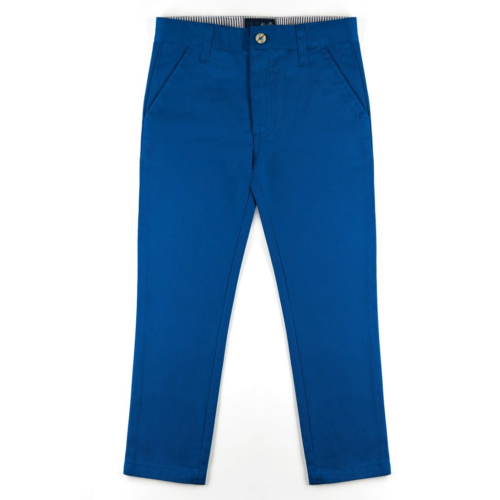 royal blue pants suit