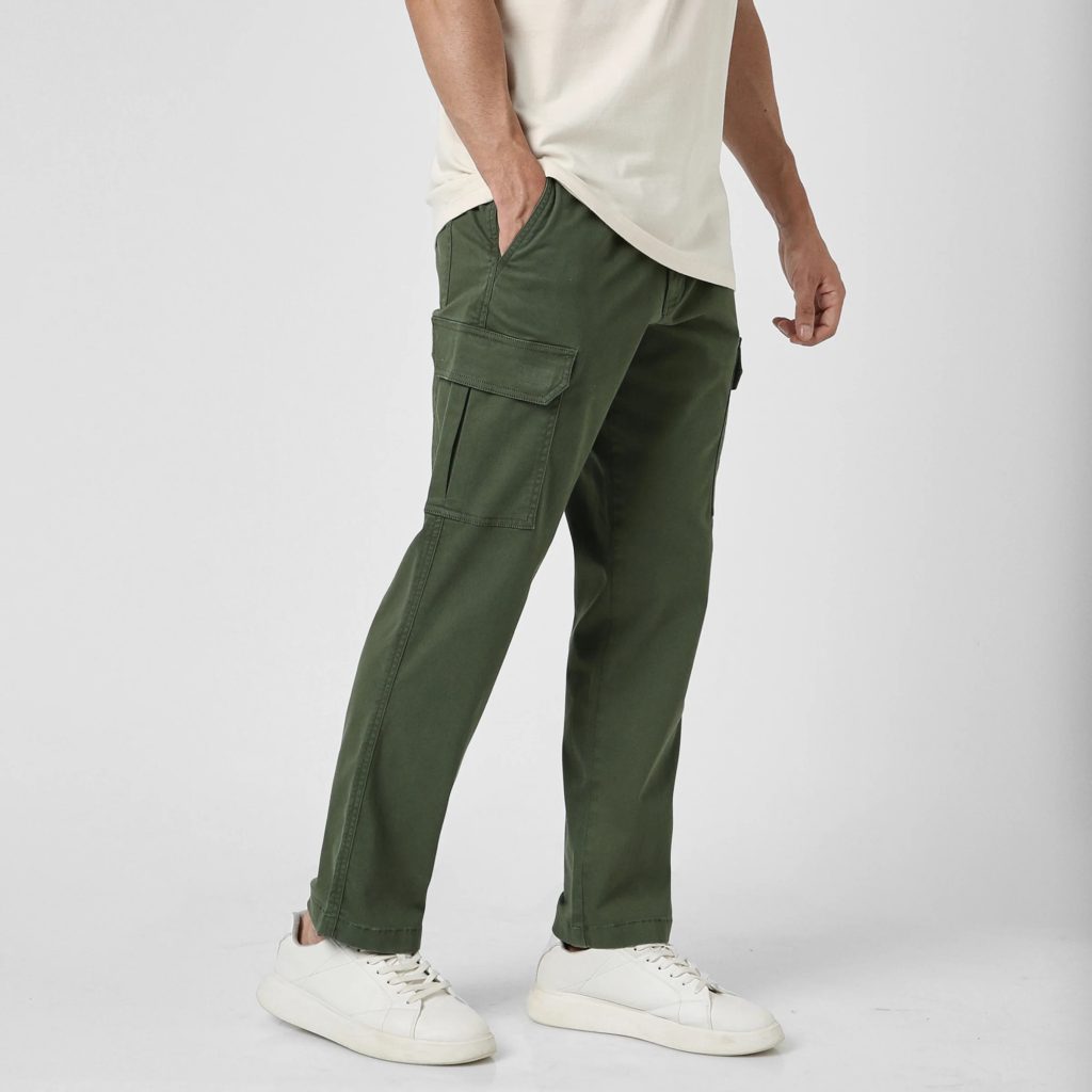 olive green cargo pants outfit