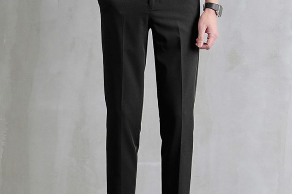 black suit pants