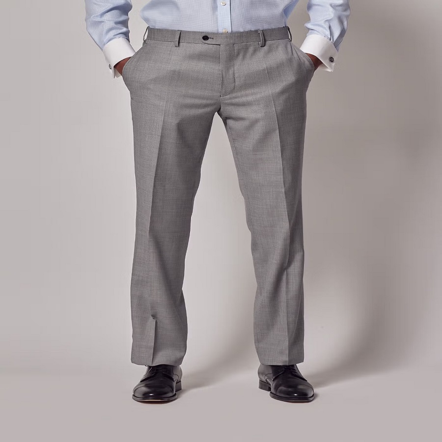 grey suit pants