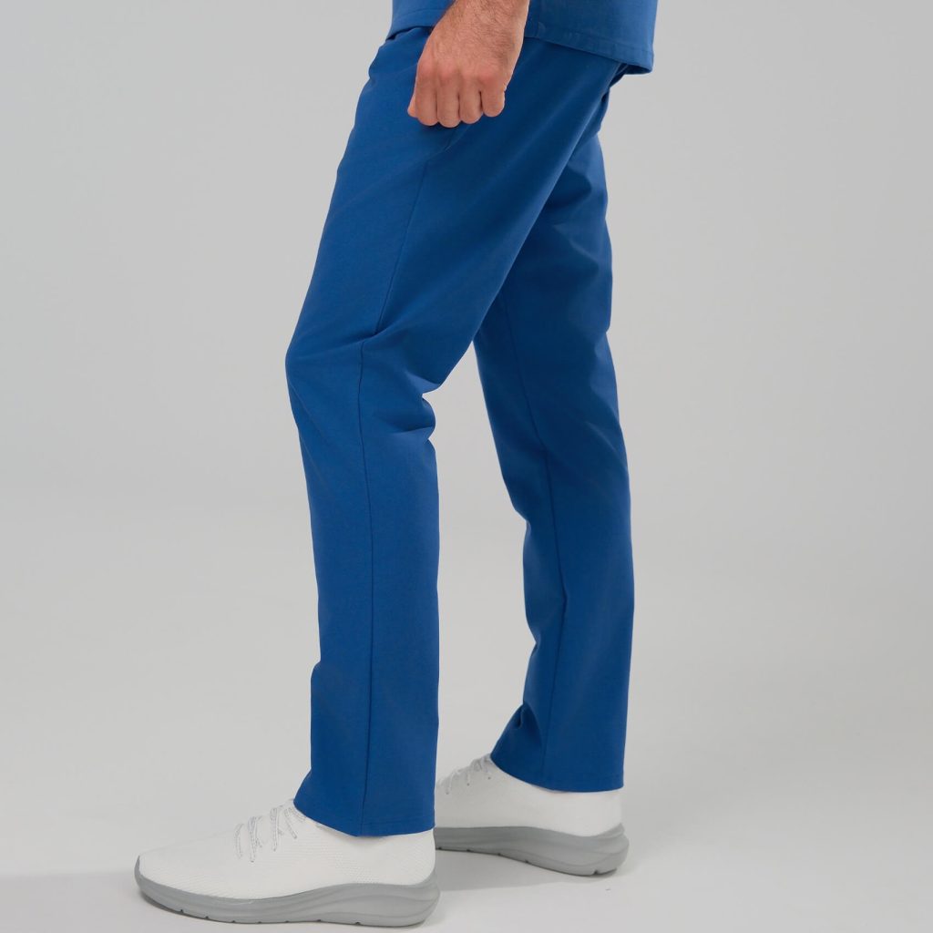 royal blue pants suit