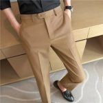 tapered suit pants