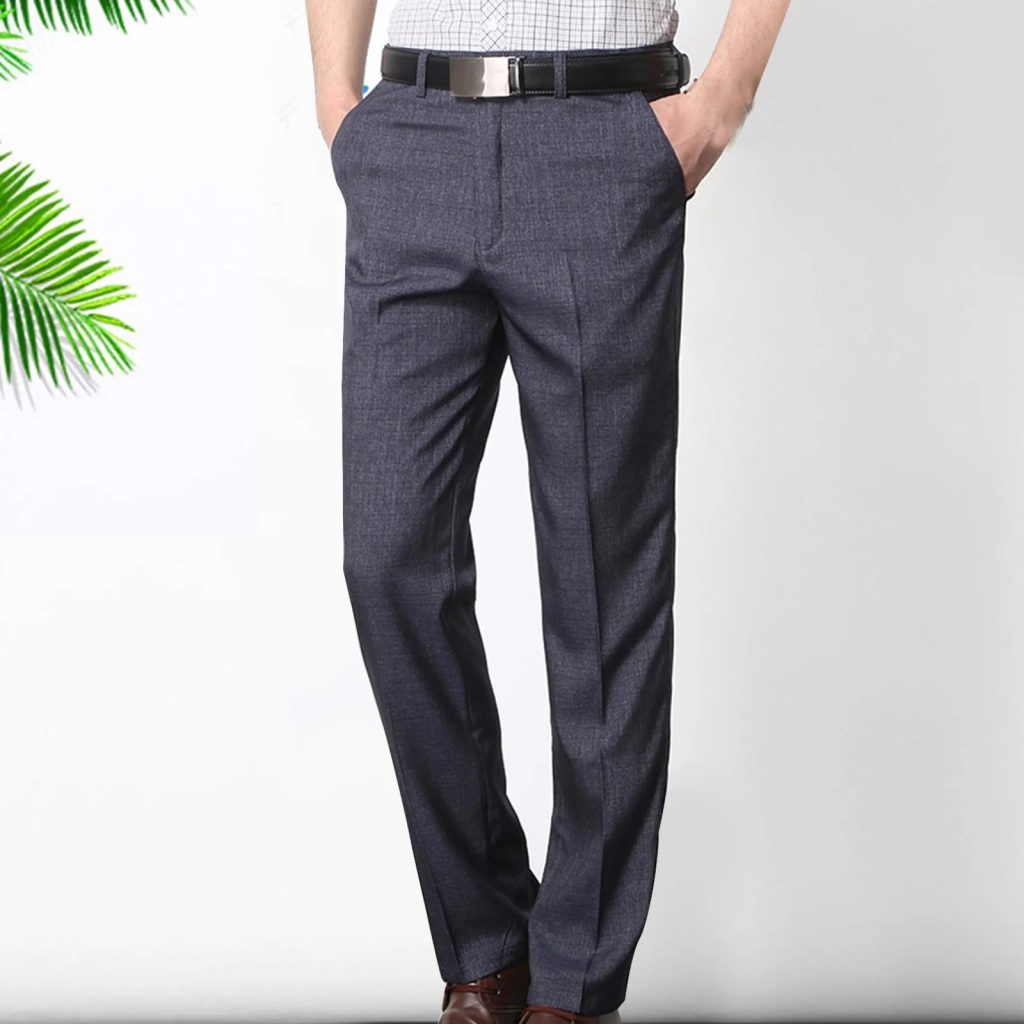 cuffed suit pants