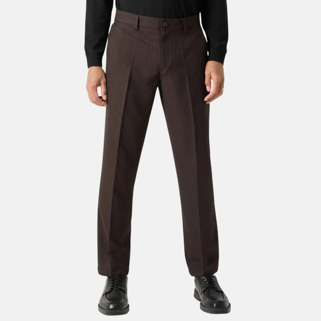 brown suit pants