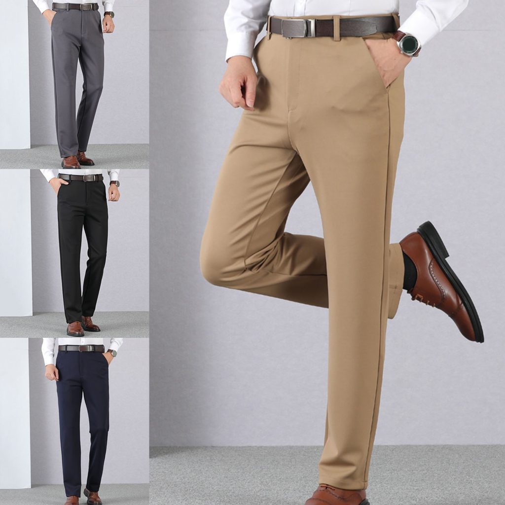 high waisted suit pants