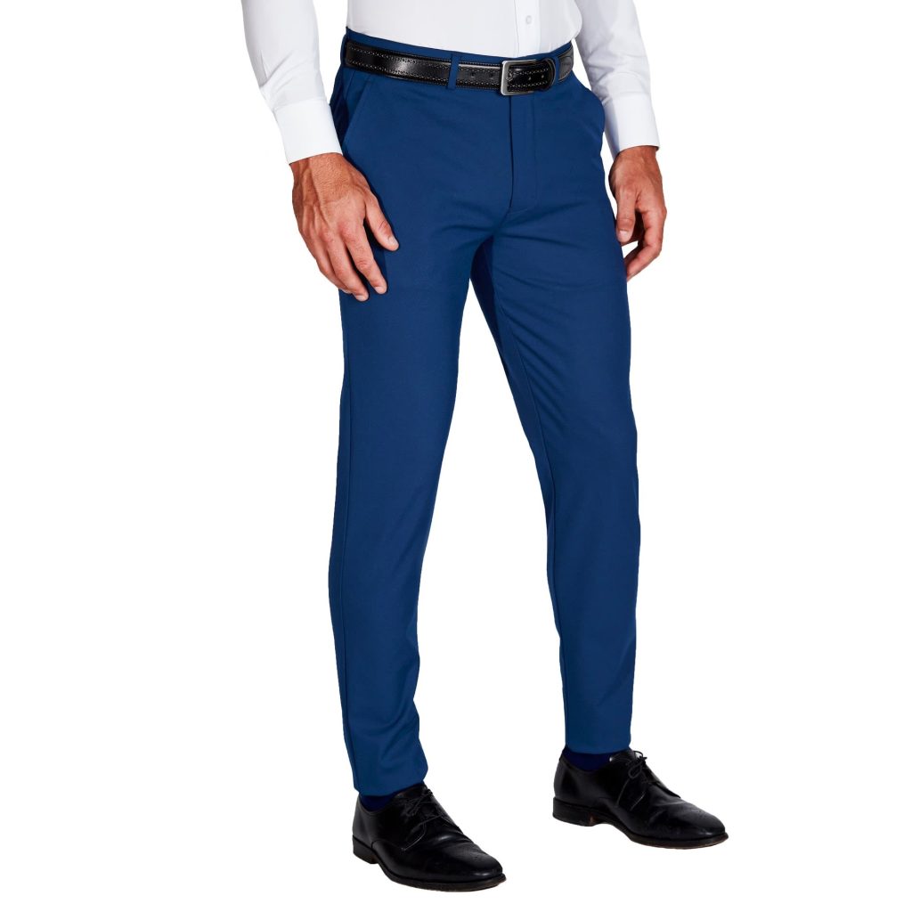 navy suit pants