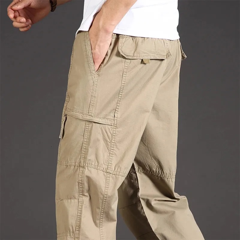 tan cargo pants outfit