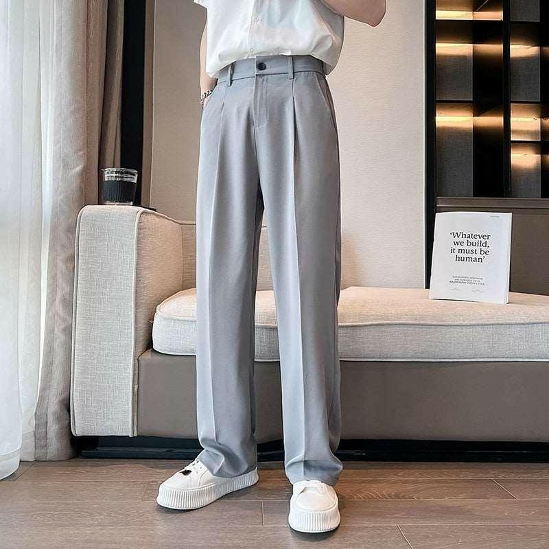 wide leg suit pants