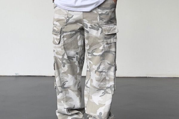 camo cargo pants men’s